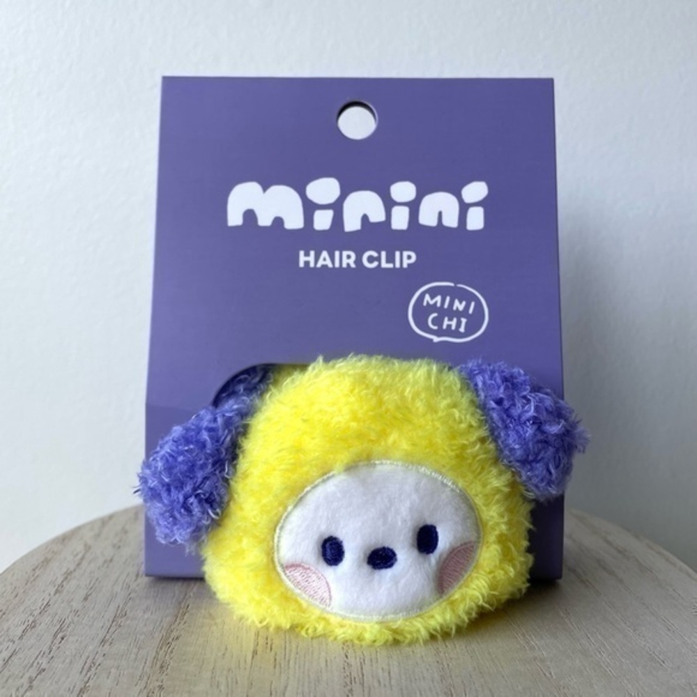 Chimmy Fuzzy Hair Clip | BT21 Minini